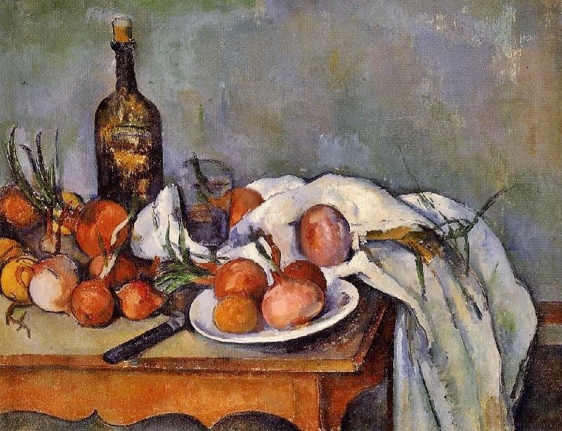 STILL LIFE WITH RED ONIONS
