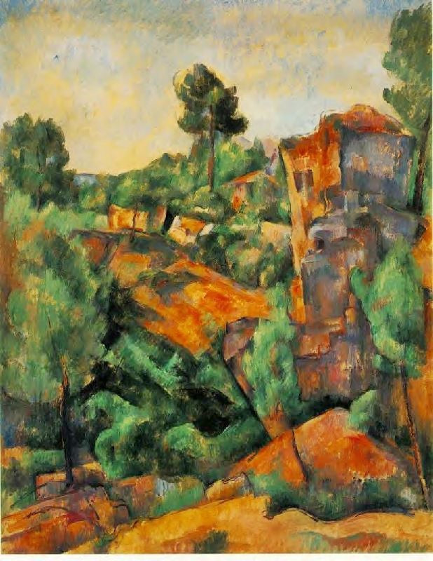 Bibemus Quarry by Paul Cézanne