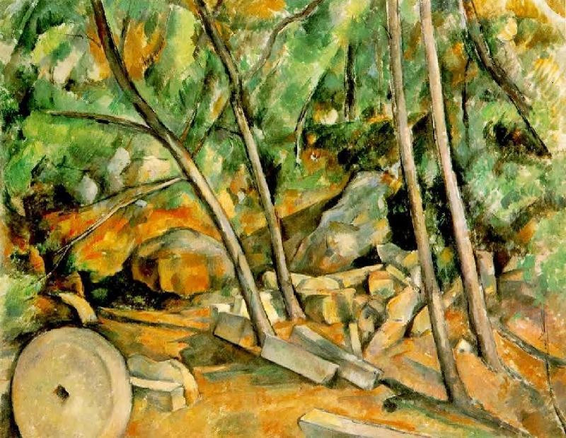 WOODS WITH MILLSTONE