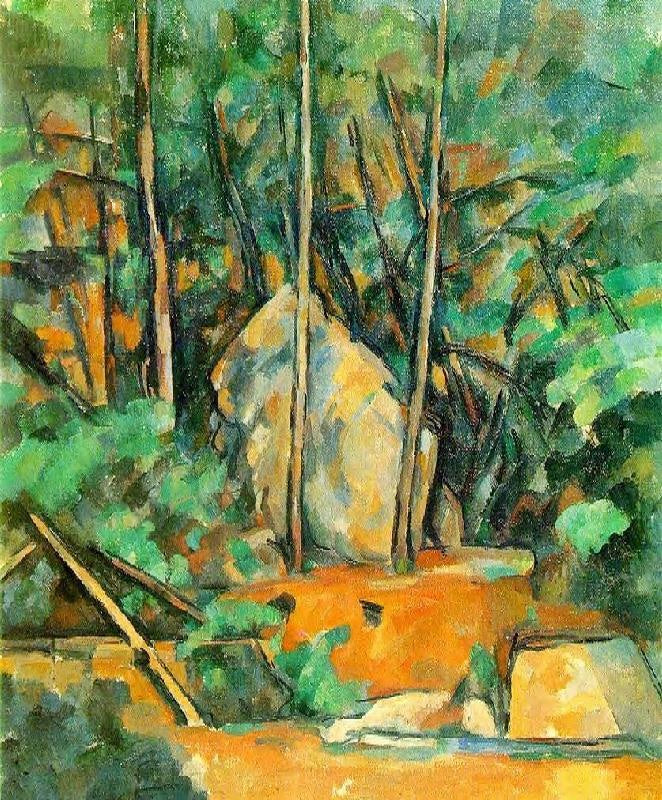 Cistern In The Park At Chateau Noir by Paul Cézanne