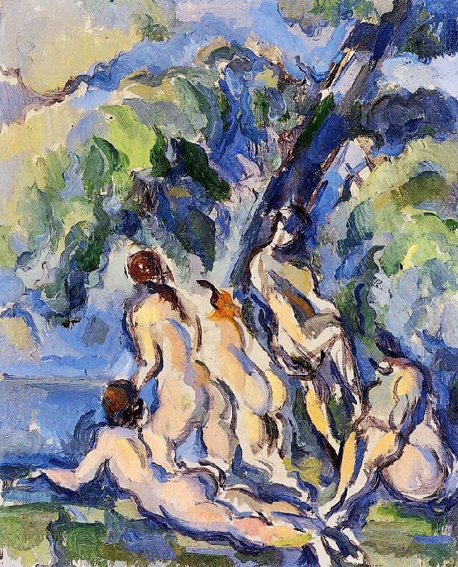 Bathers, 1906 by Paul Cézanne