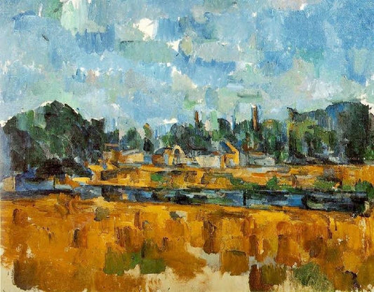 Riverbanks by Paul Cézanne