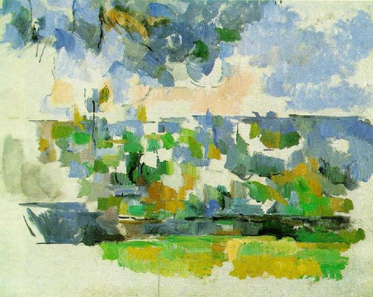 The Garden At Les Lauves by Paul Cézanne