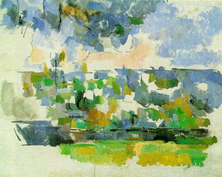 The Garden At Les Lauves by Paul Cézanne