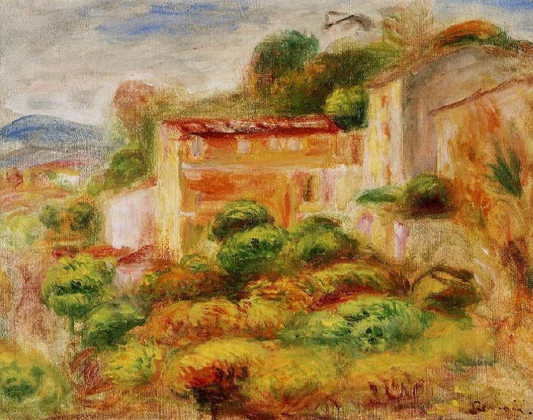 La Maison De La Poste by Pierre Auguste Renoir