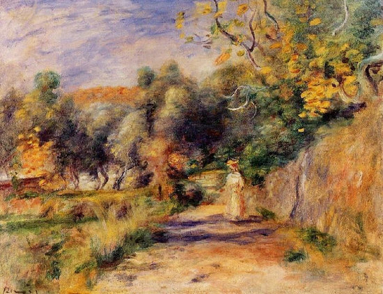 Landscape At Cagnes by Pierre Auguste Renoir