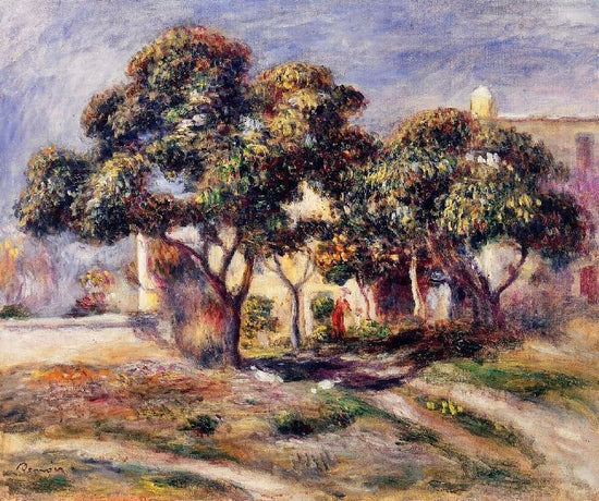 Medlar Trees, Cagnes by Pierre Auguste Renoir