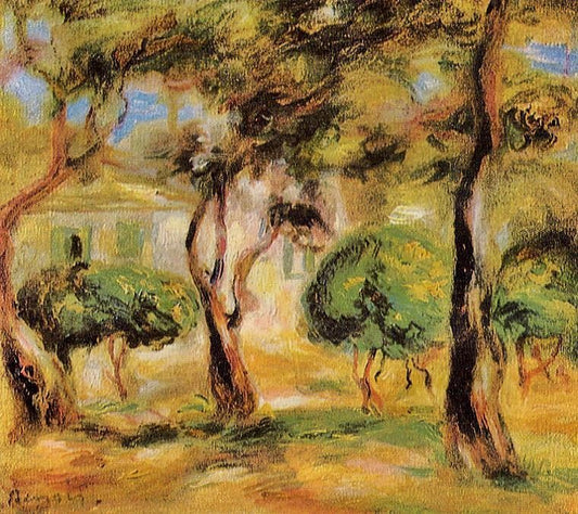 Le Jardin Des Collettes by Pierre Auguste Renoir