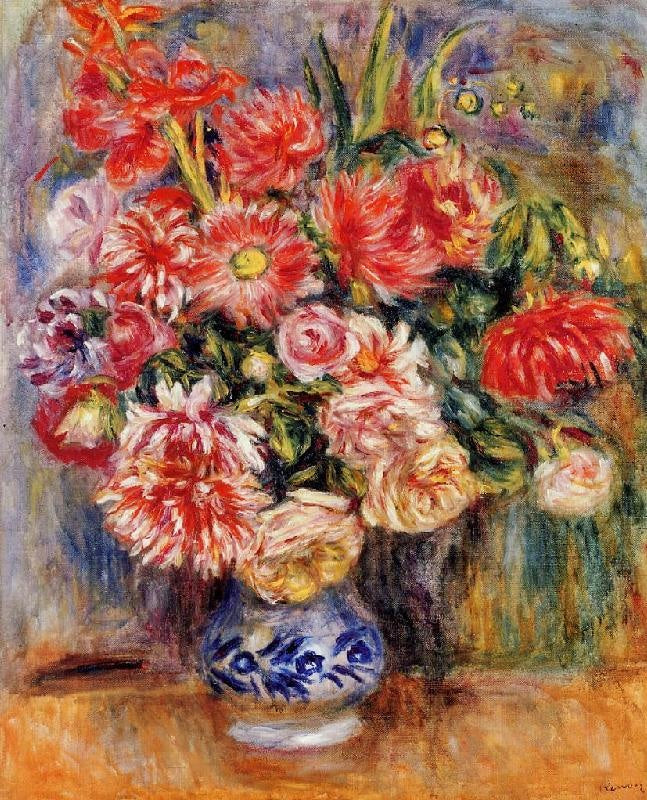 Bouquet by Pierre Auguste Renoir