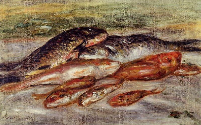 STILL LIFE WITH FISH, 1913