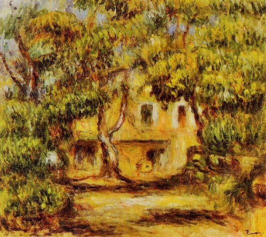 The Farm At Collettes by Pierre Auguste Renoir