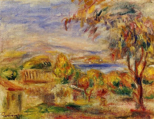 Landscape By The Sea by Pierre Auguste Renoir