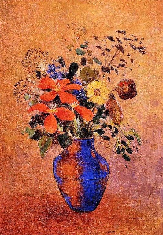 Vase Of Flowers, 1900 by Odilon Redon