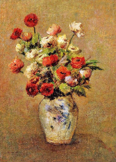 Bouquet Of Flowers, 1900 by Odilon Redon
