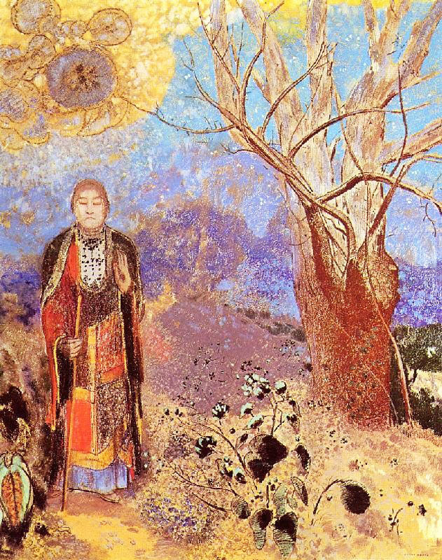 Buddah by Odilon Redon
