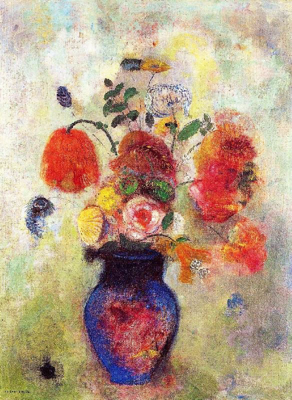 Bouquet Of Flowers, 1912 by Odilon Redon