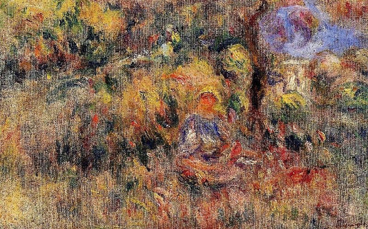 Landscape, Sketch by Pierre Auguste Renoir
