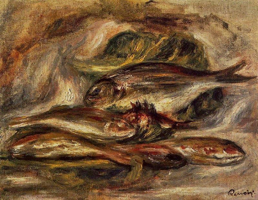 Fish by Pierre Auguste Renoir