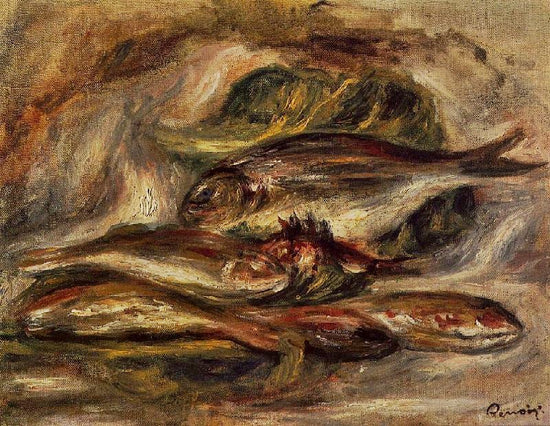 Fish by Pierre Auguste Renoir