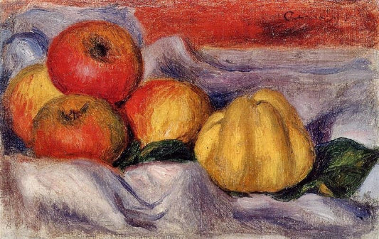 Still Life With Apples by Pierre Auguste Renoir