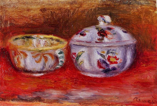 Still Life With Fruit Bowl by Pierre Auguste Renoir
