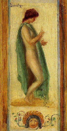 Study Of A Woman, For Oedipus by Pierre Auguste Renoir