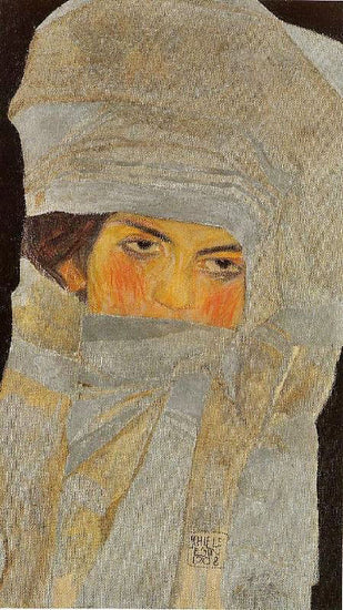 Portrait Of Melanie by Egon Schiele