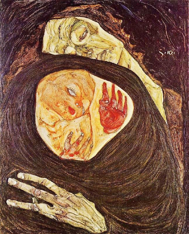 Dead Mother by Egon Schiele