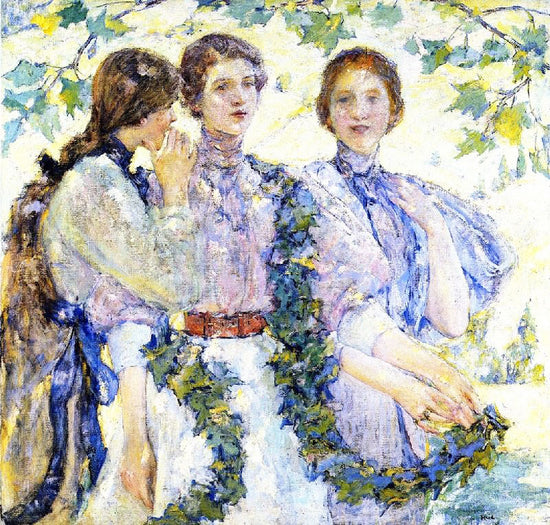 The Trio by Robert Lewis Reid