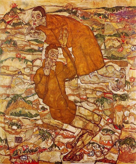 Levitation by Egon Schiele