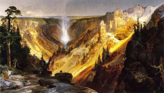 Grand Canyon Of The Yellowstone by Thomas Moran