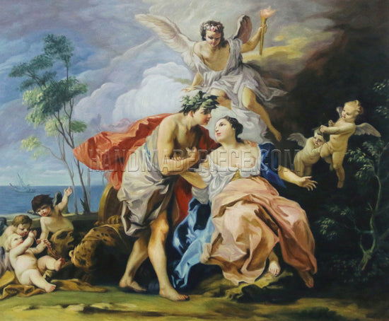 Bacchus And Ariadne by Jacopo Amigoni