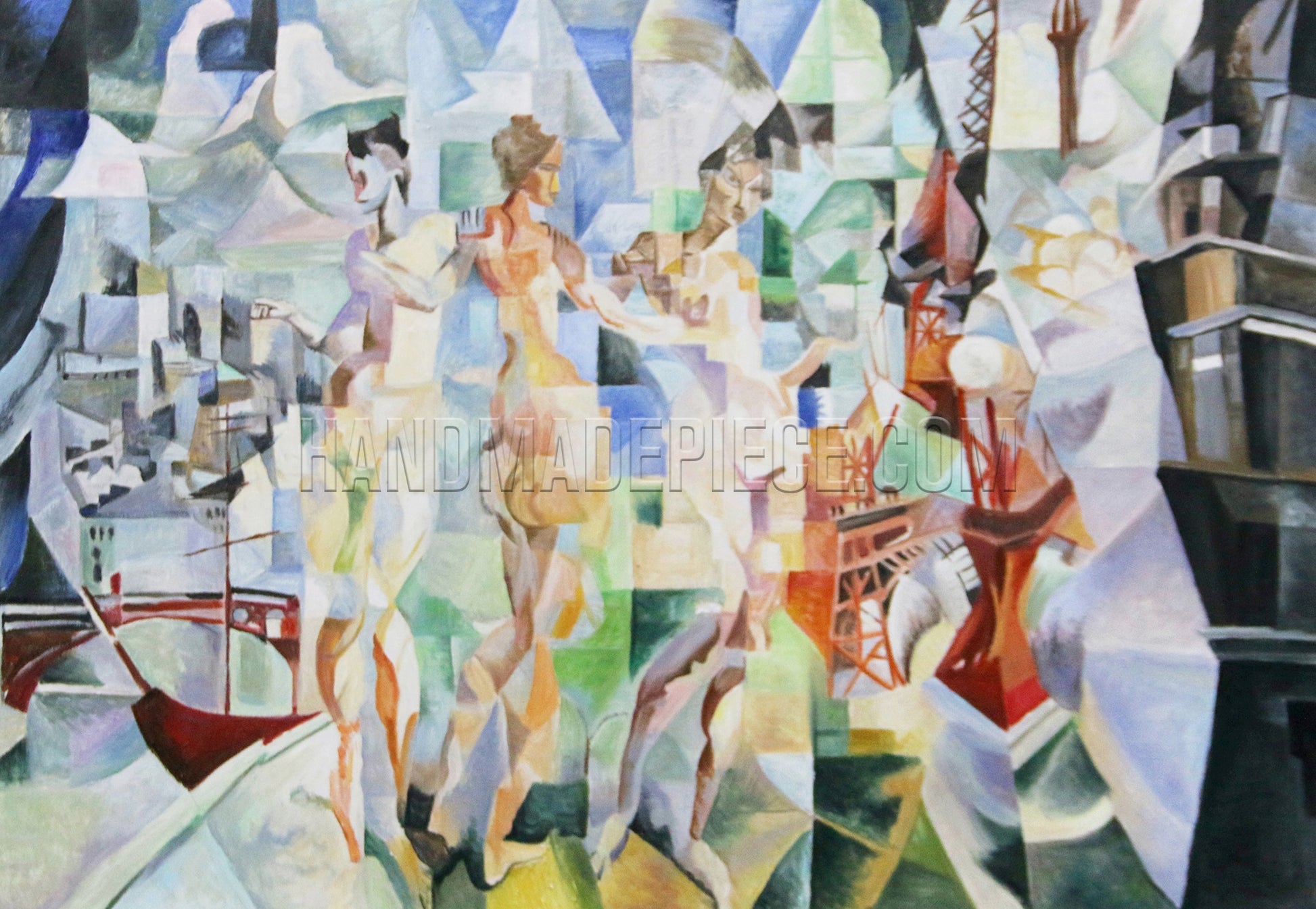 The City Of Paris by Robert Delauna