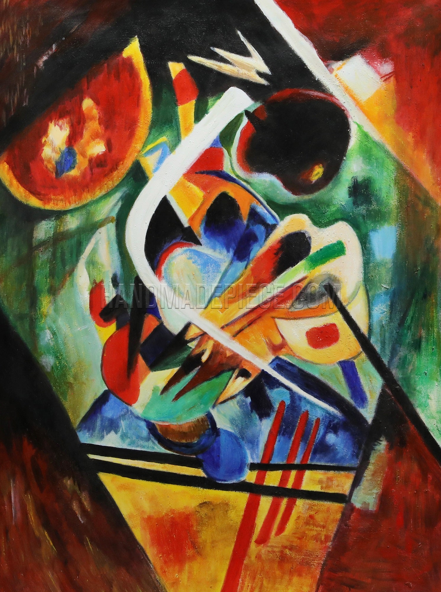 White Line by Wassily Kandinsk