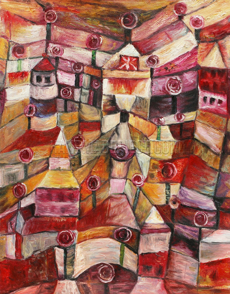 Rose Garden by Paul Klee