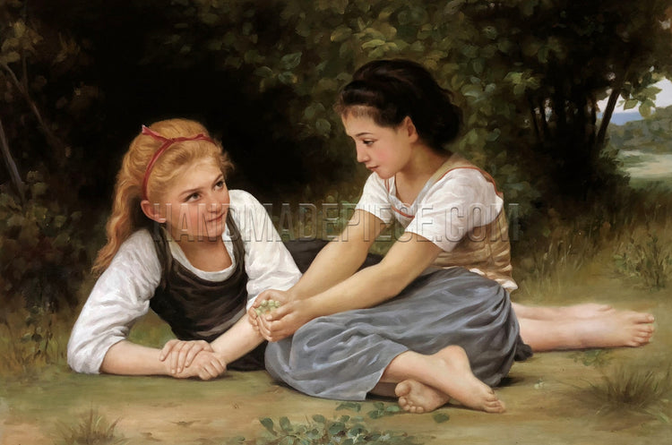 The Nut Gatherers by William Bouguereau