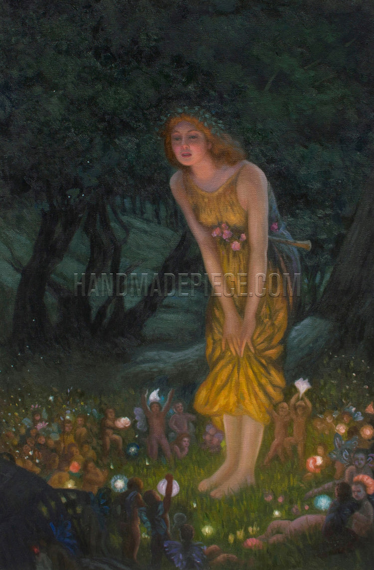 Midsummer Eve by Edward Robert Hughes