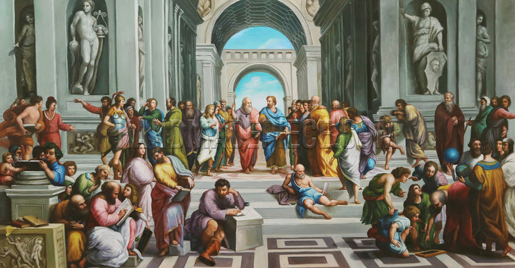 The School Of Athens (After Raphael) by Anton Raphael Mengs