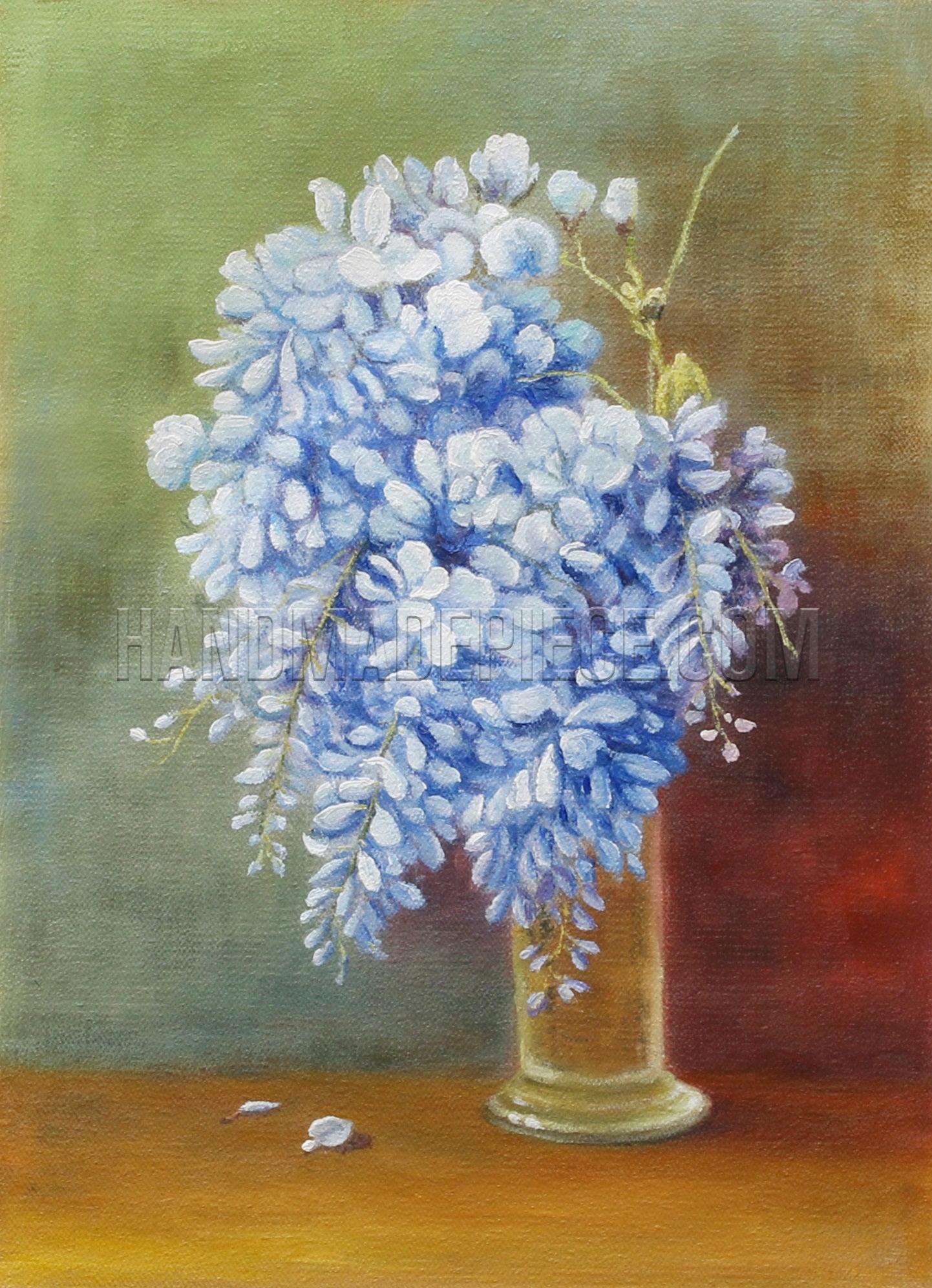 A Bouquet Of Wisteria by Gavriil Kondratenko