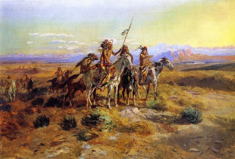 The Scouts by Charles Marion Russell