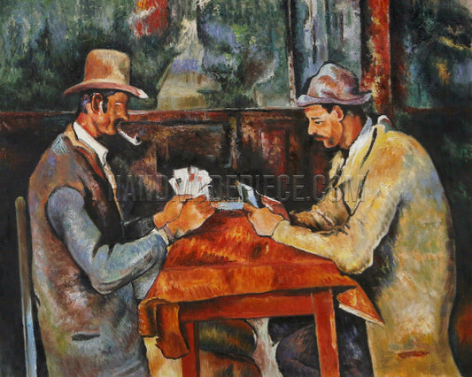 The Card Players, 1895 by Paul Cézanne