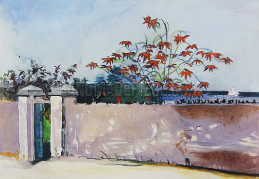 A Wall, Nassau by Winslow Homer