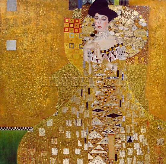 Adele Bloch-Bauer I, 1907 by Gustav Klimt