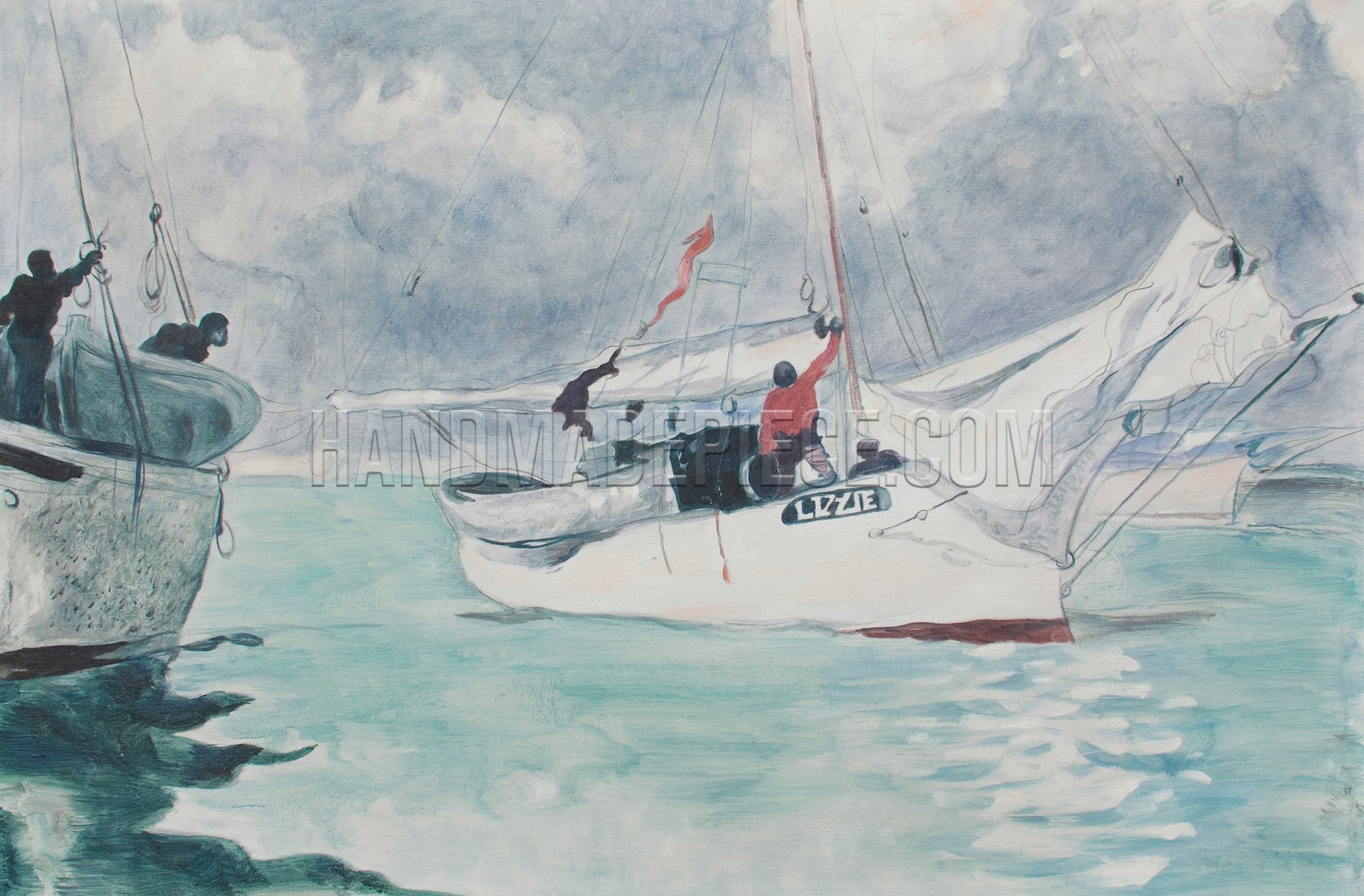 Fishing Boats, Key West by Winslow Homer