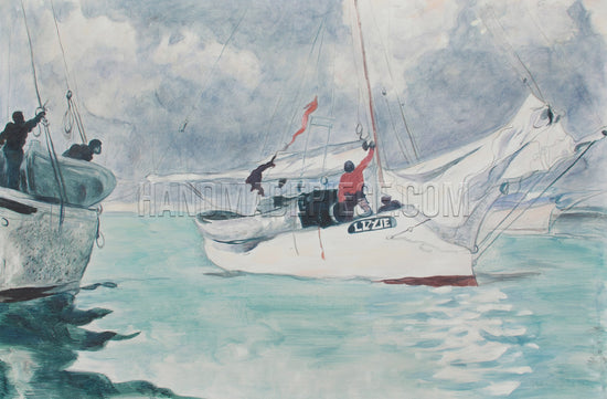 Fishing Boats, Key West by Winslow Homer