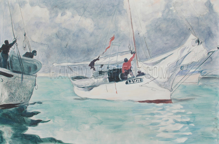 Fishing Boats, Key West by Winslow Homer
