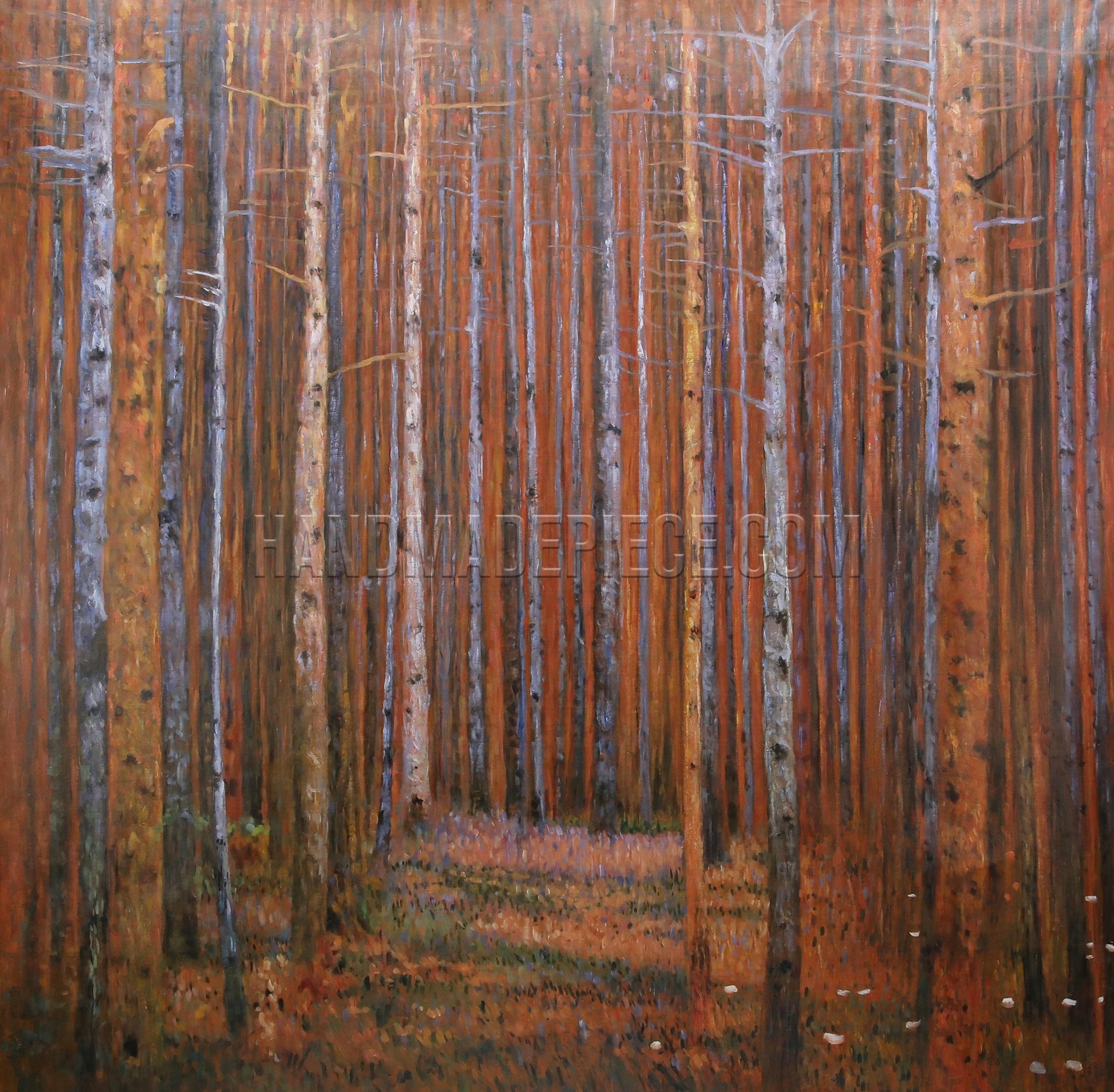 Fir Forest I by Gustav Klimt