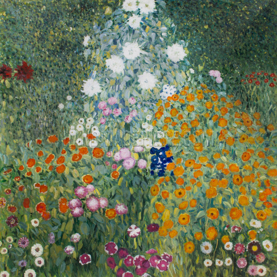 Flower Garden by Gustav Klimt