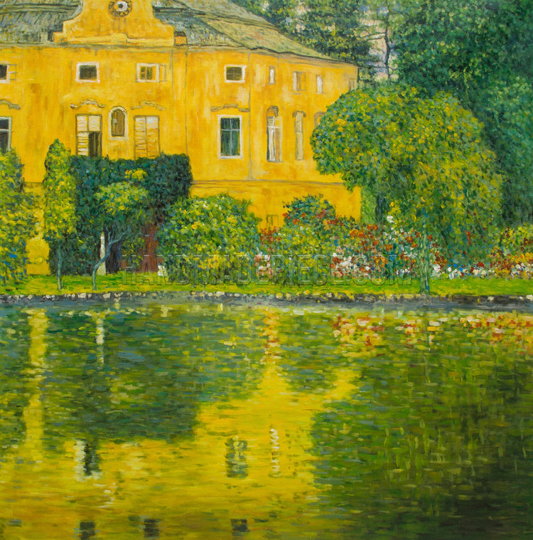 Schloss Kammer On The Attersee Iv by Gustav Klimt