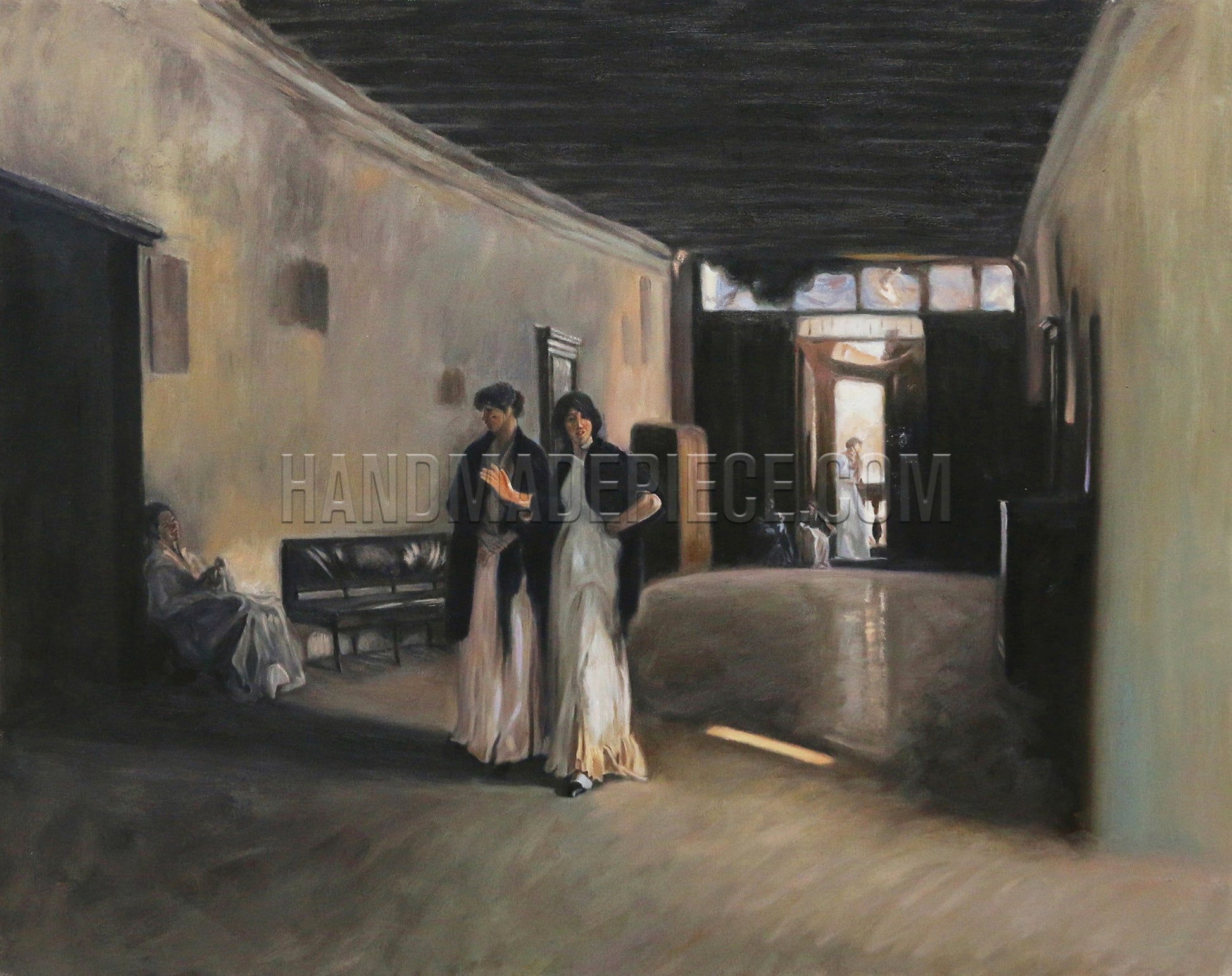 Venetian Interior by John Singer Sargent